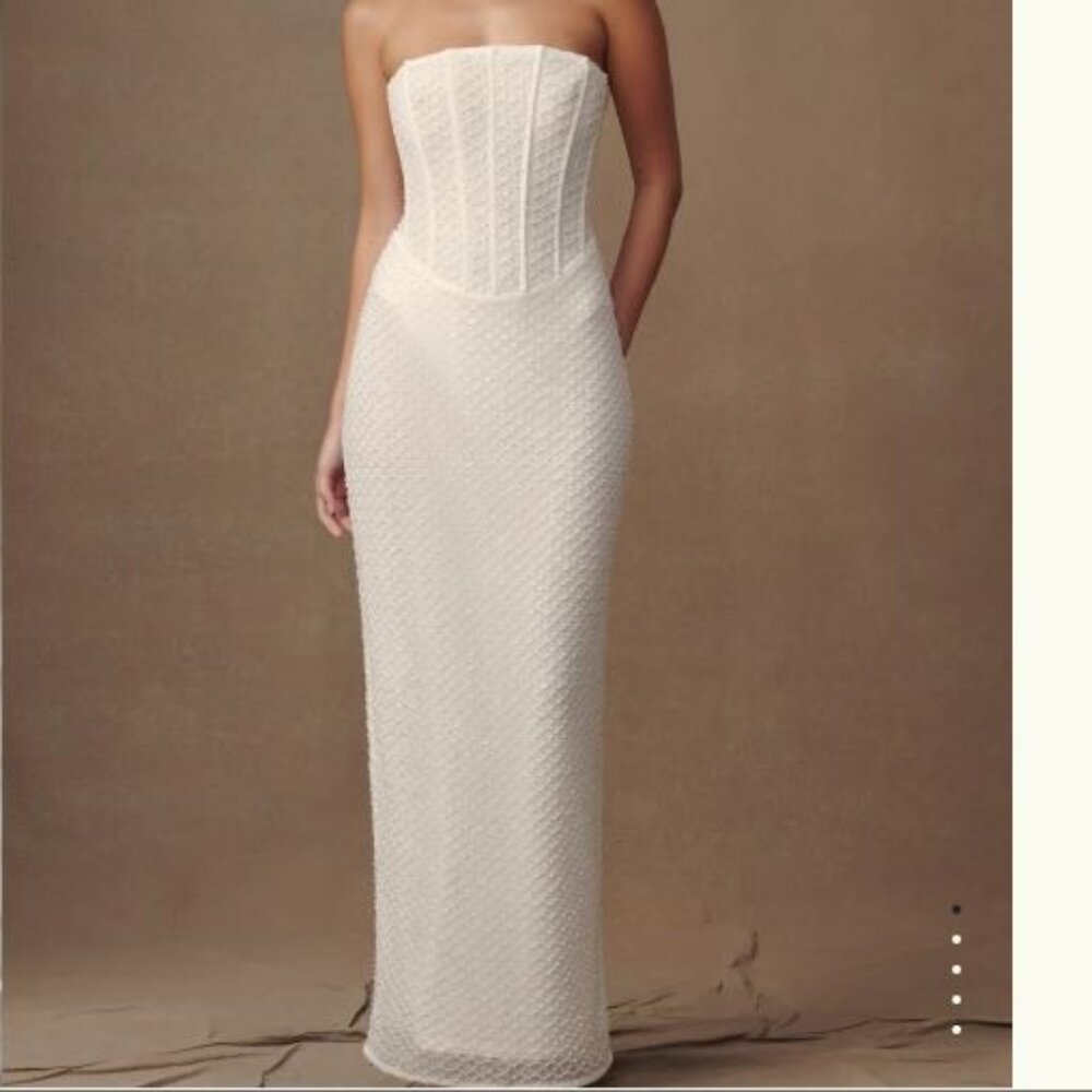 Meshki Gemma Strapless Sequin Maxi Dress